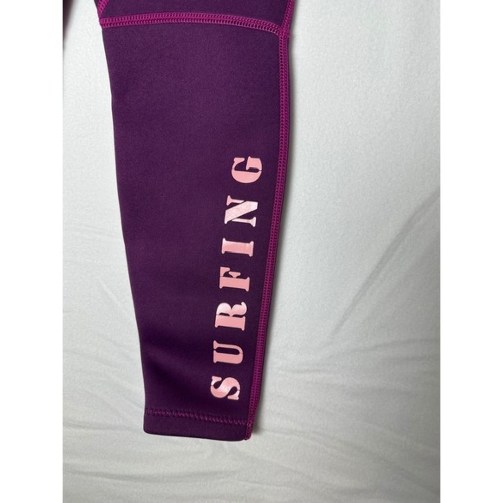 Dive & Sail Manta Kids XL Full Body Wetsuit Pink Purple Neoprene Surf Suit - Picture 10 of 12